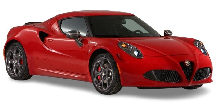 Alfa Romeo 4C no background
