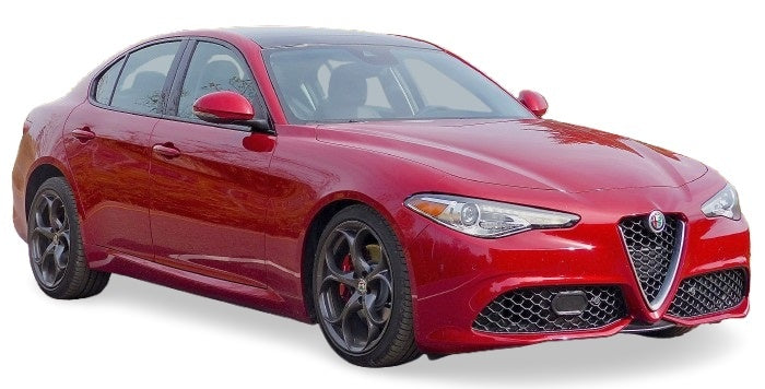 Alfa Romeo Giulia no background