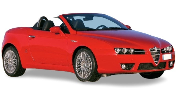 Alfa Romeo Spider 2006-2011 no background