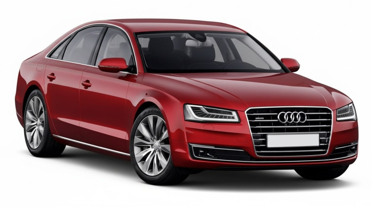 Audi A8 L D4 2016 facelifft no background 2