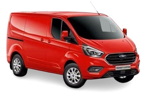 Ford Transit Custom 2012 no background