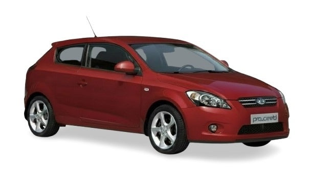 Kia Pro Ceed 2006-2012 no background 2