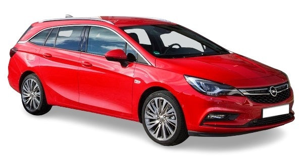Opel Astra K station no background