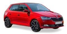 Skoda Fabia 2024 no background