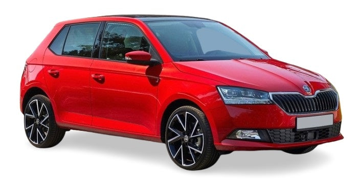 Skoda Fabia 2024 no background