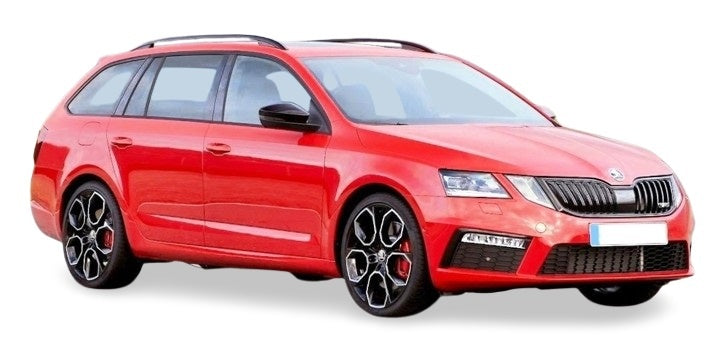 Skoda Octavia Combi RS 2017 no background