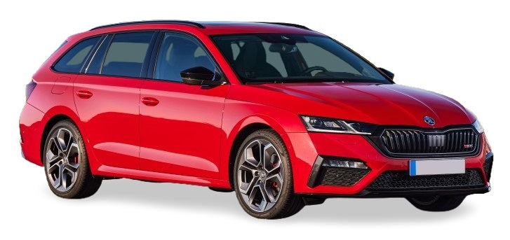 Skoda Octavia Combi RS 2020 no background