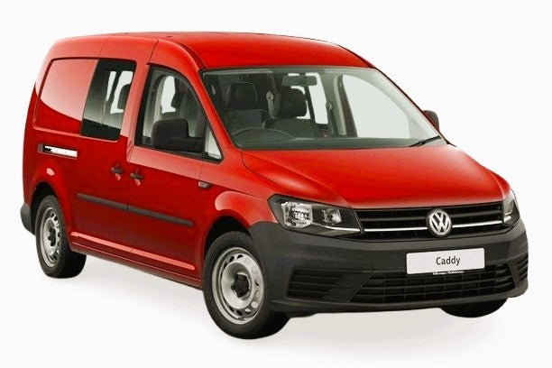 VW Caddy 2024 no background 2